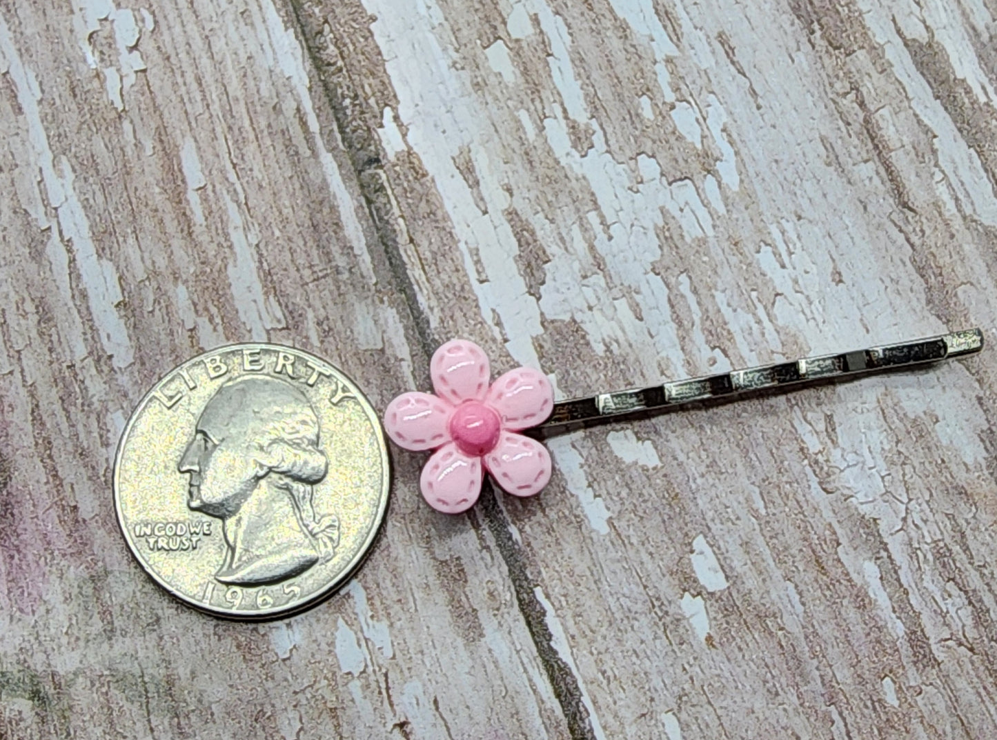 Floral Hair Bobbi Pins