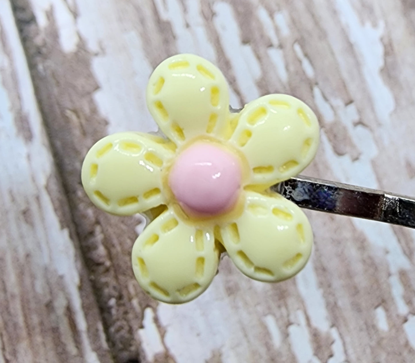 Floral Hair Bobbi Pins