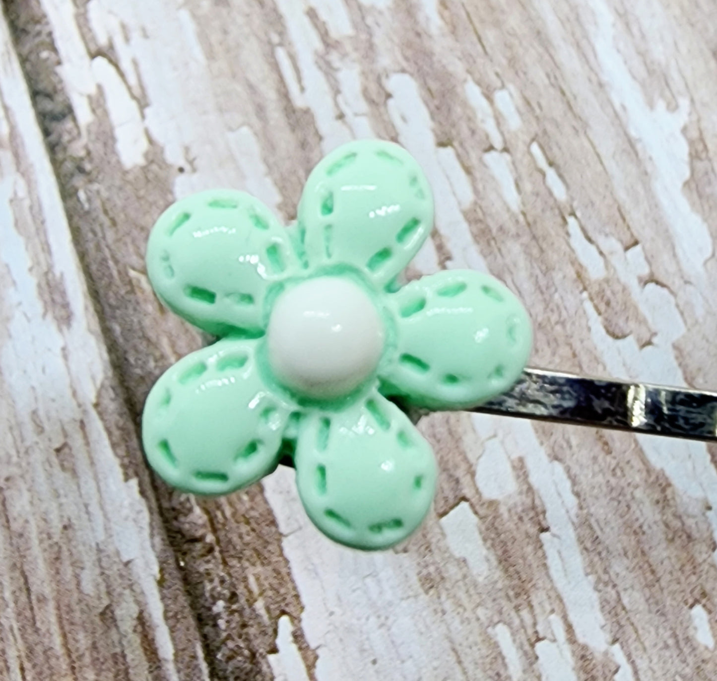 Floral Hair Bobbi Pins