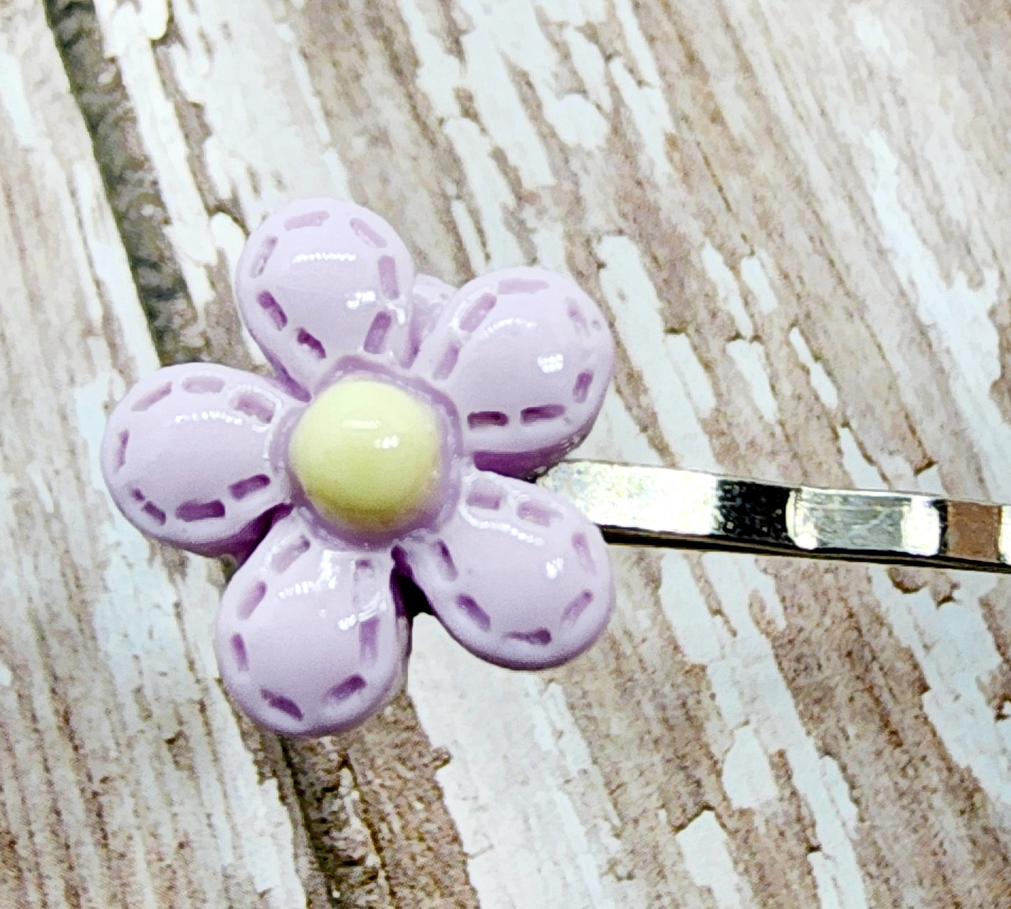 Floral Hair Bobbi Pins