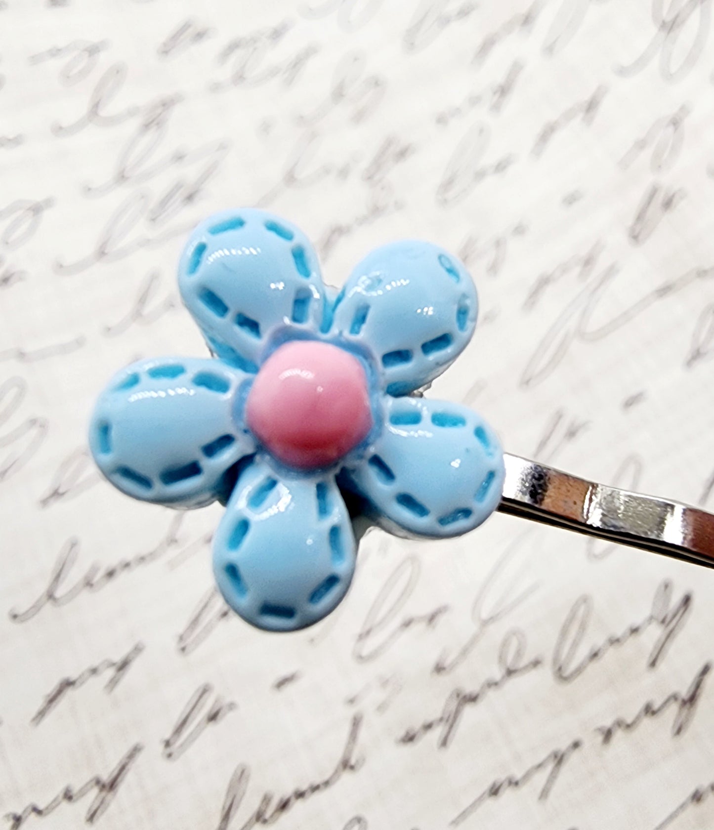 Floral Hair Bobbi Pins