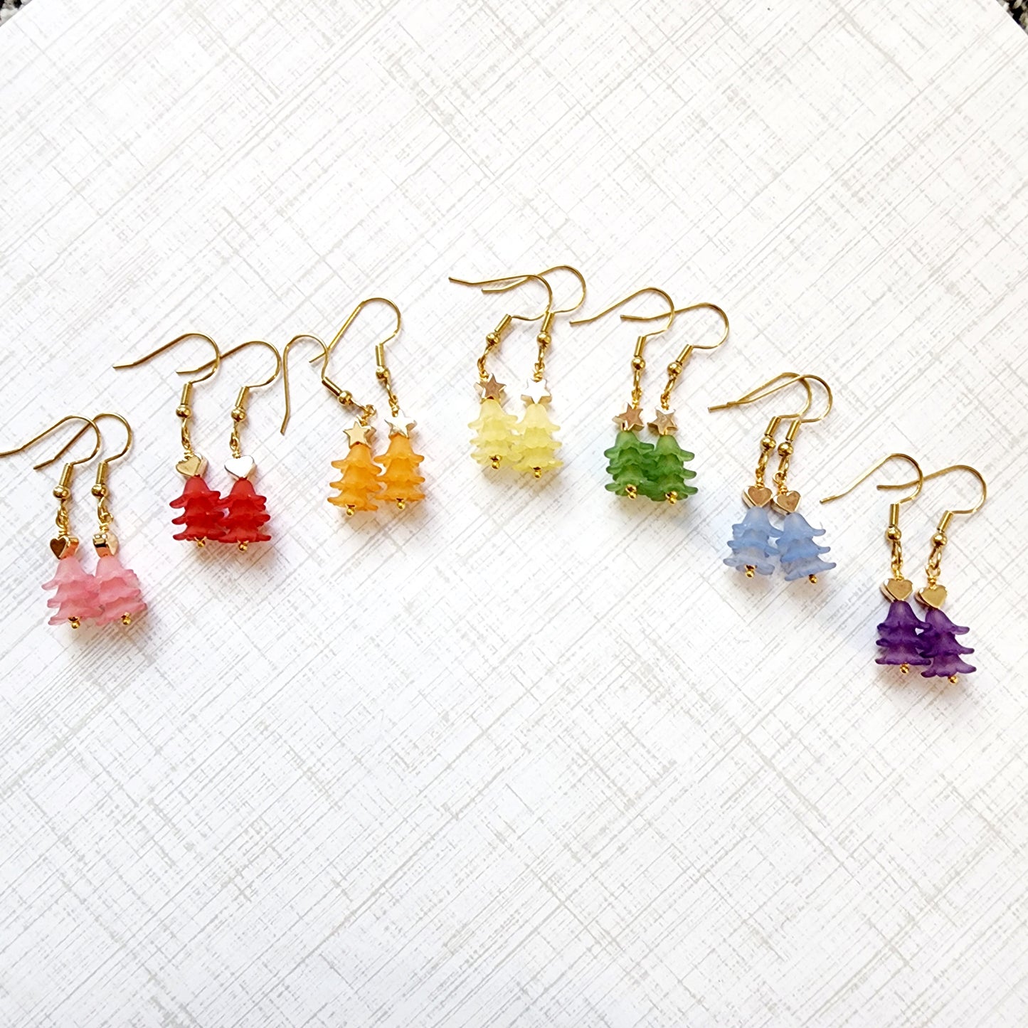 Whimsical Tree Earrings