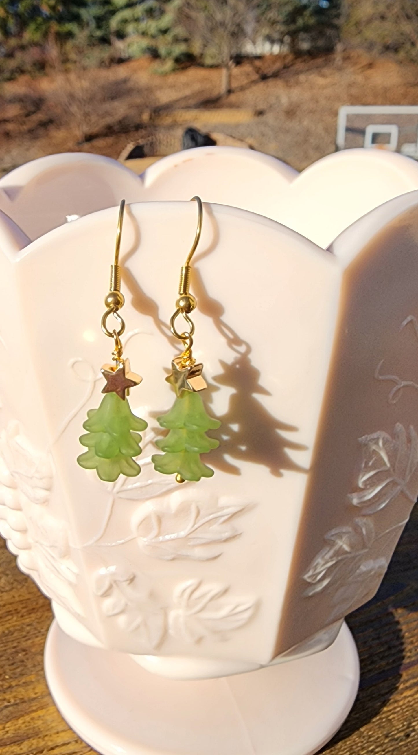Whimsical Tree Earrings