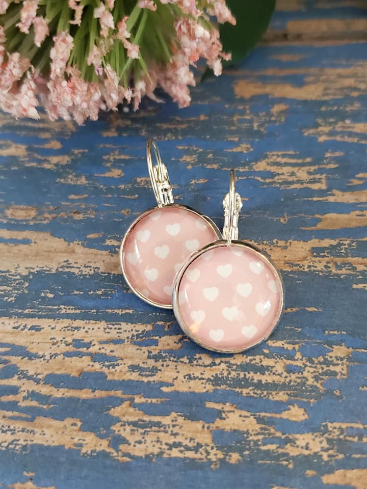 Valentine Lever Back Earrings - Style I