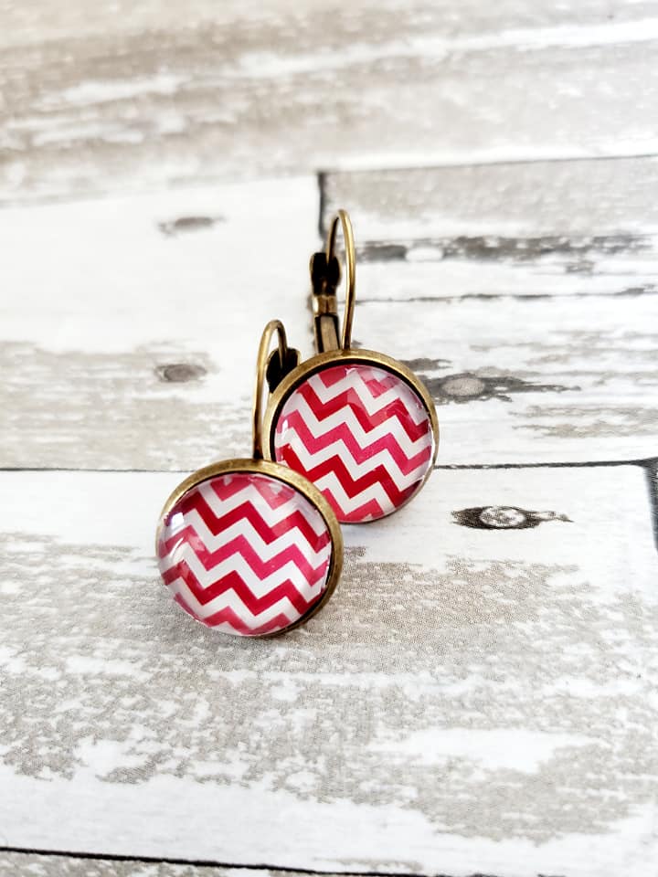 Valentine Lever Back Earrings - Style I