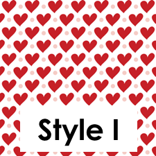 Valentine Lever Back Earrings - Style I