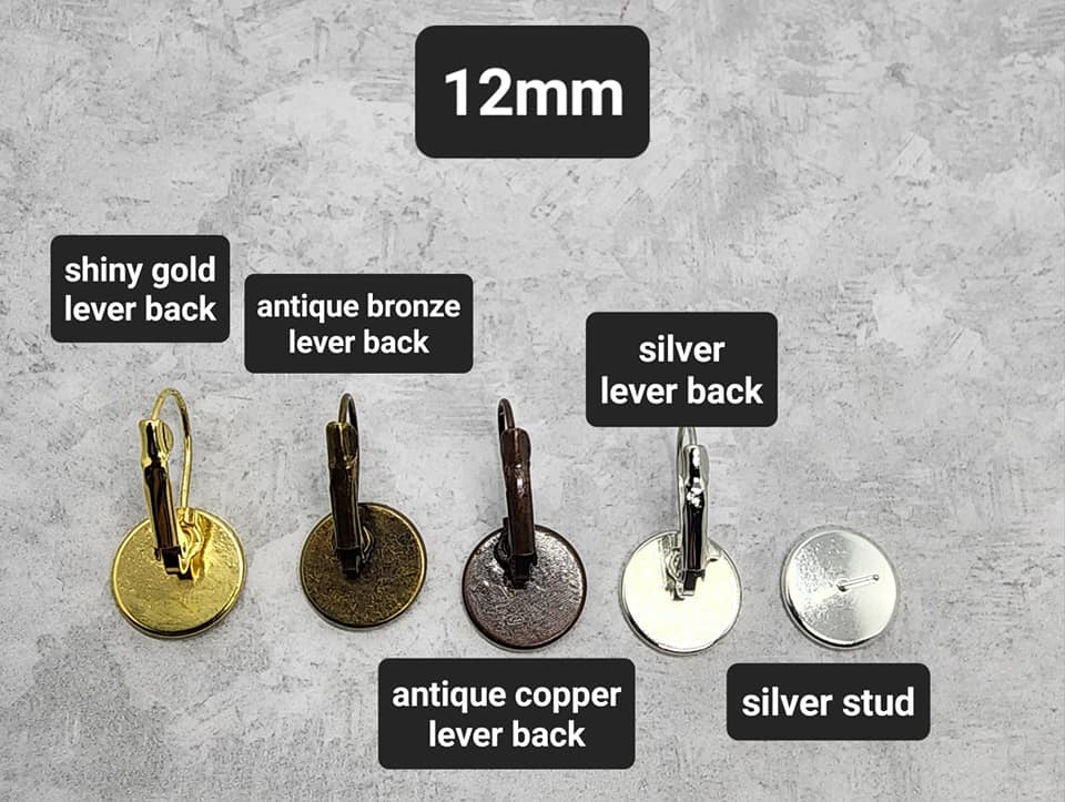 Valentine Lever Back Earrings - Style I