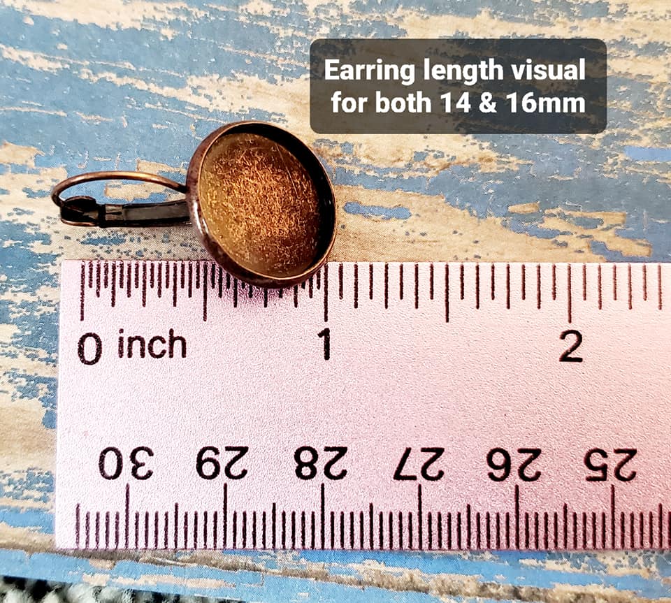 Valentine Lever Back Earrings - Style I