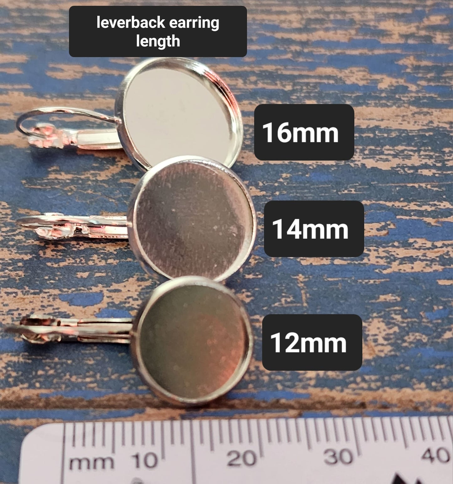 Valentine Lever Back Earrings - Style I