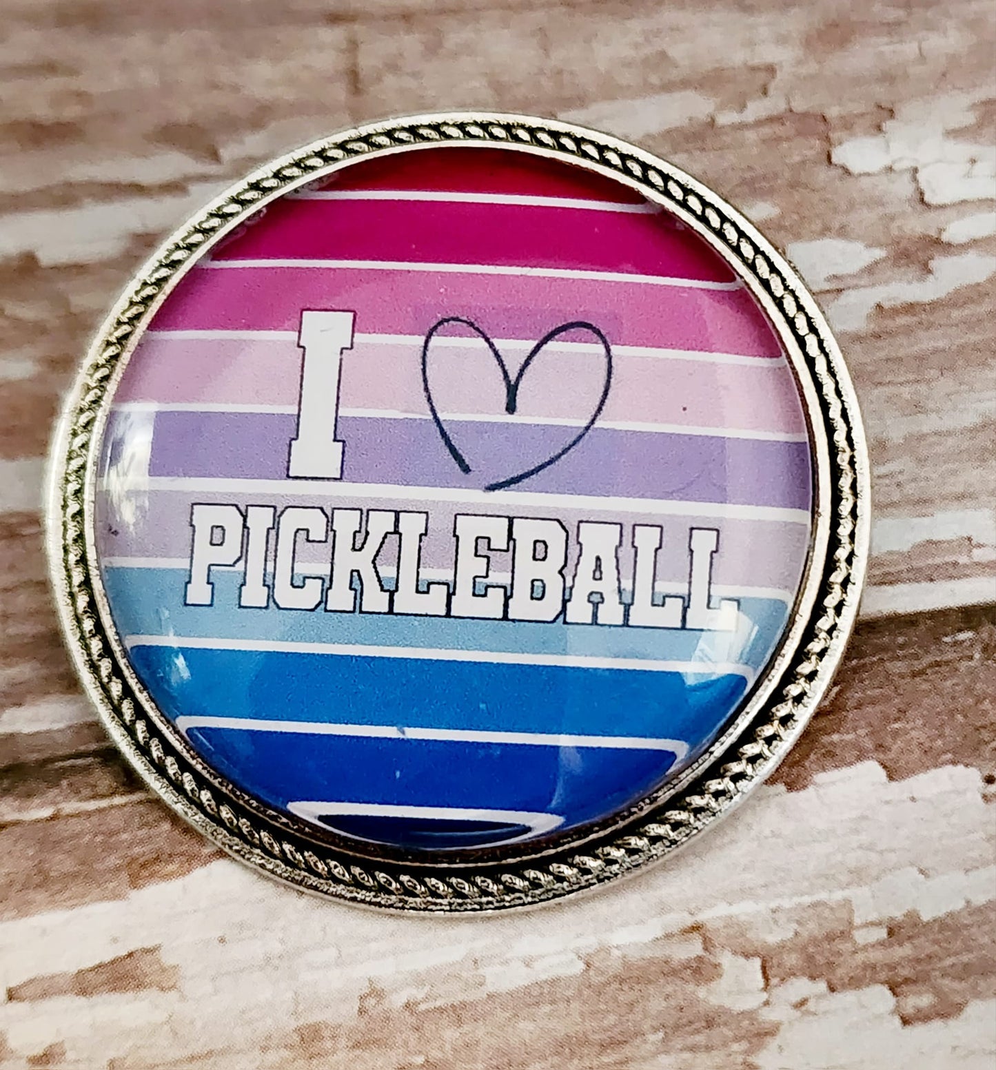 Pickleball Pins for Bags, Backpacks, Jackets