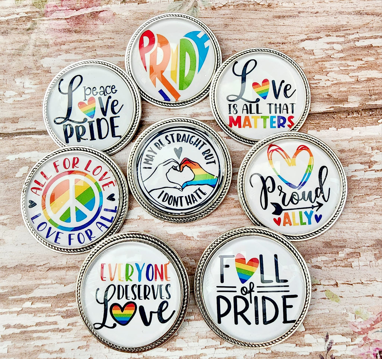 Pride Support Pins