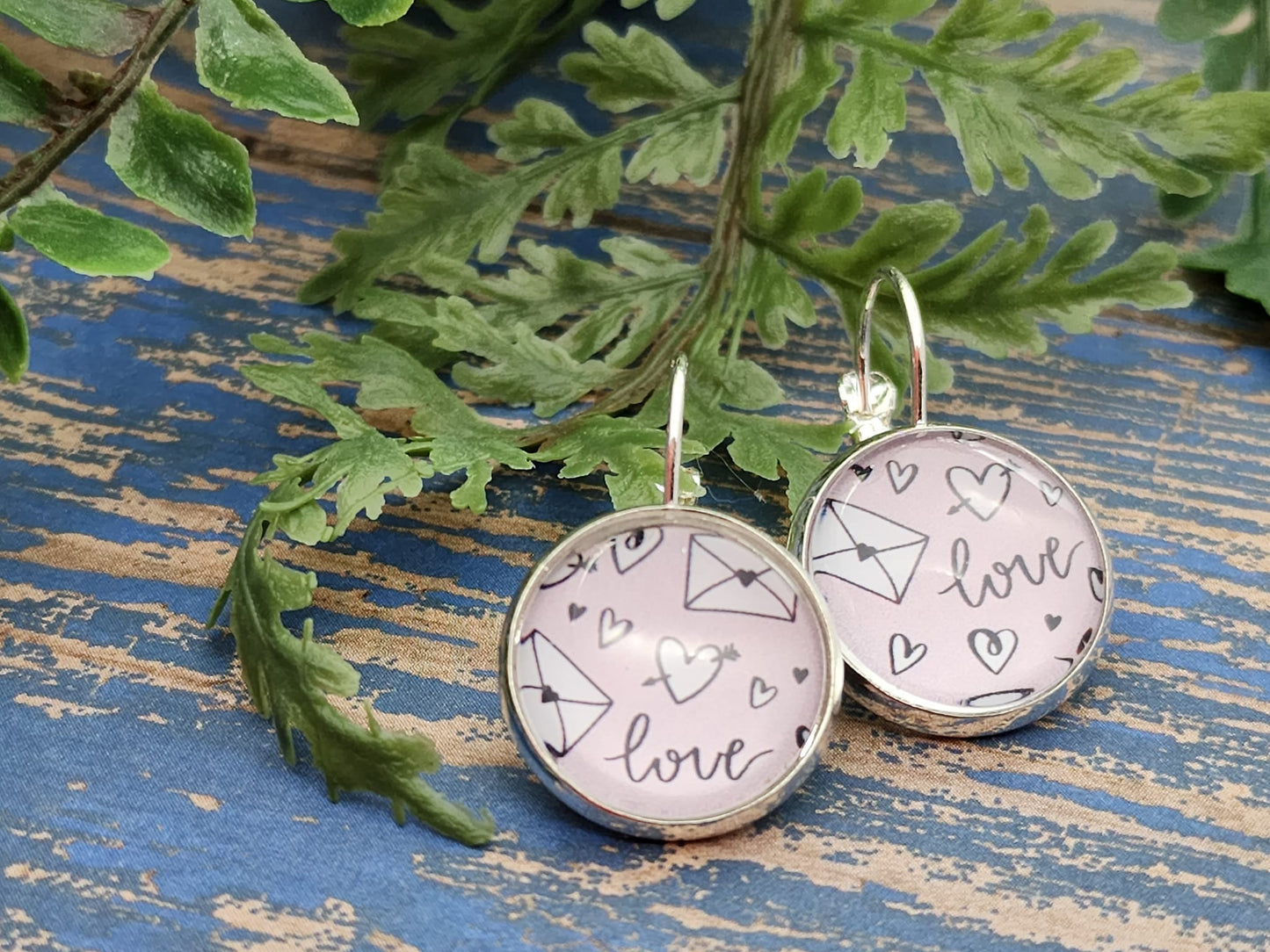 Valentine Lever Back Earrings - Style I
