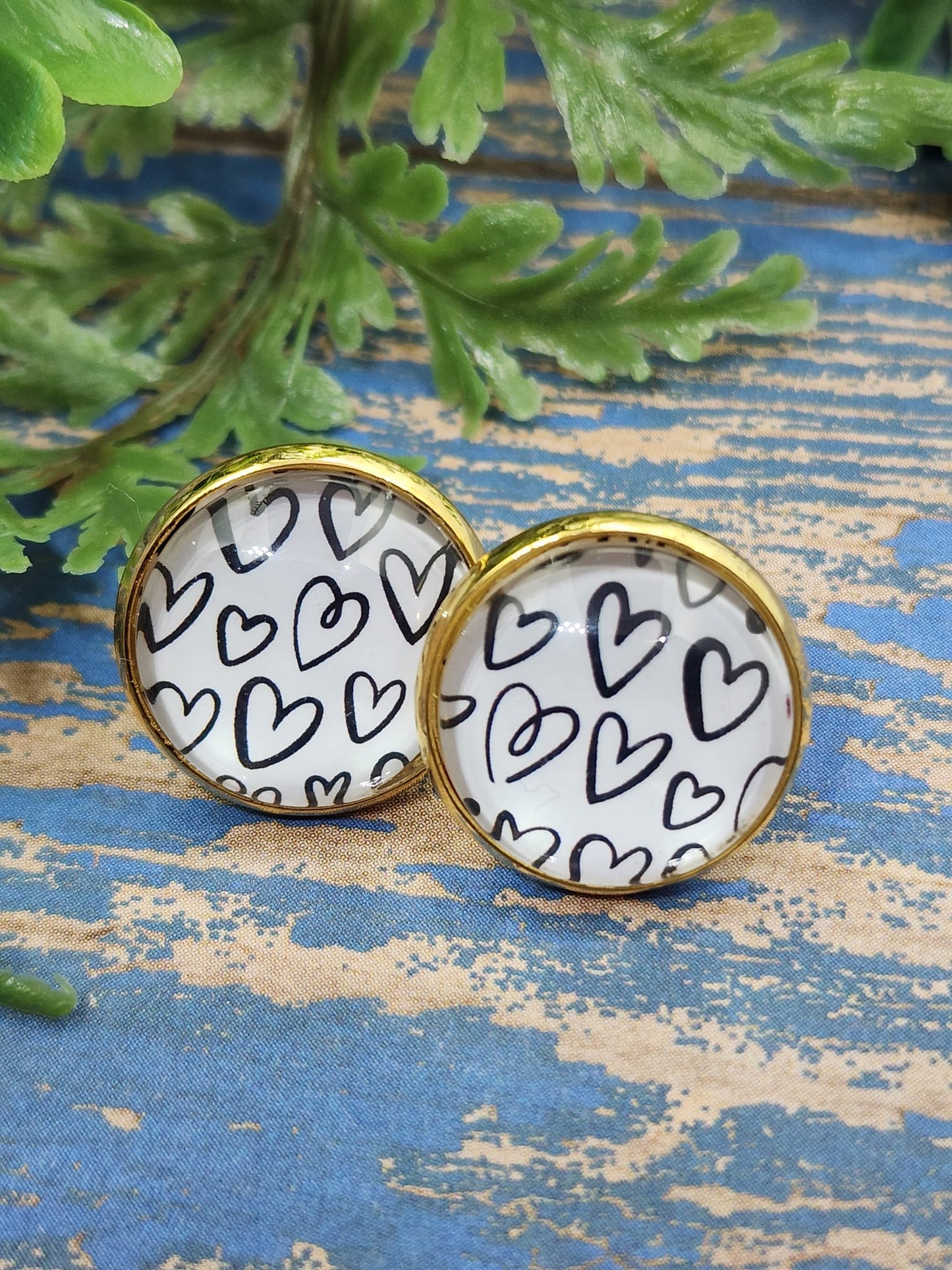Valentine Lever Back Earrings - Style I