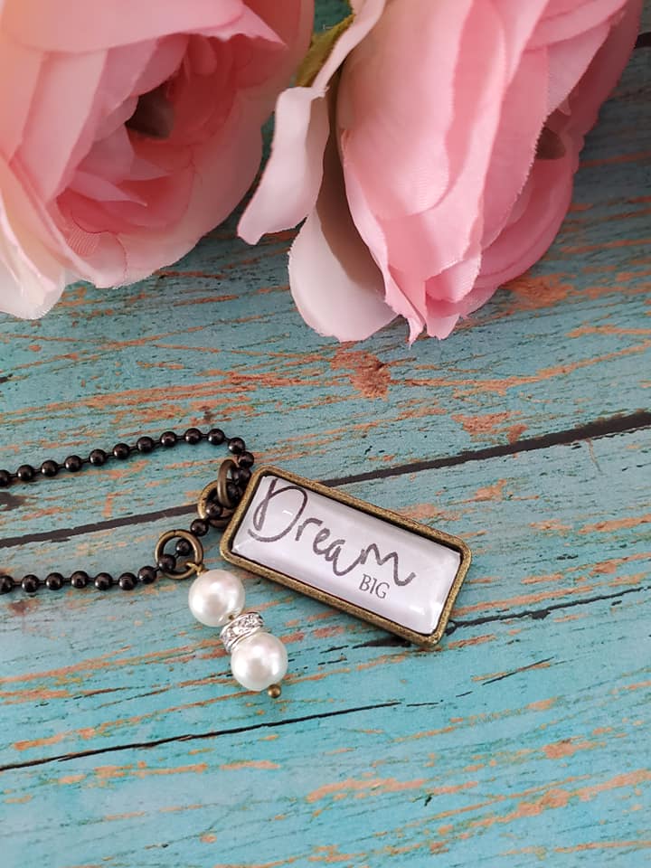Mini Inspirational Pendant and Chain Set