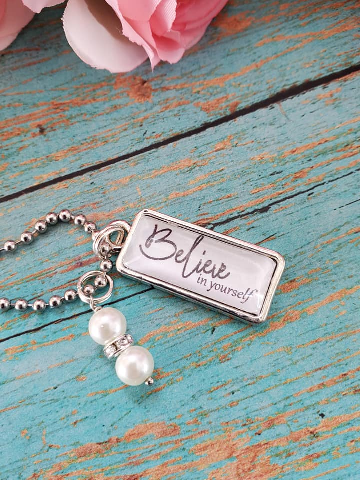Mini Inspirational Pendant and Chain Set