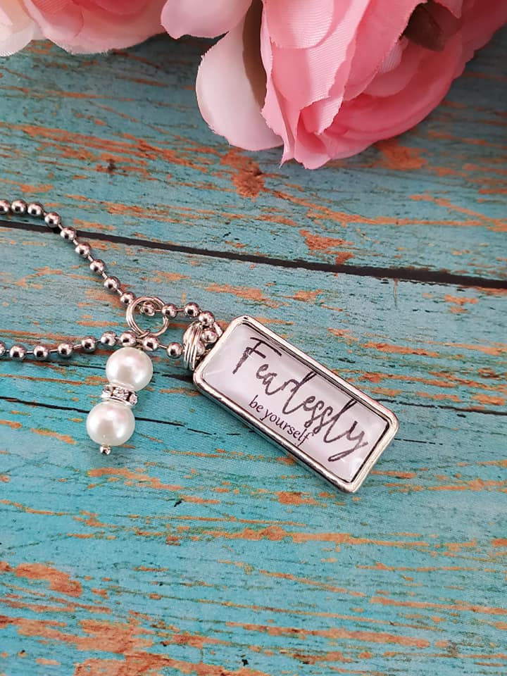 Mini Inspirational Pendant and Chain Set