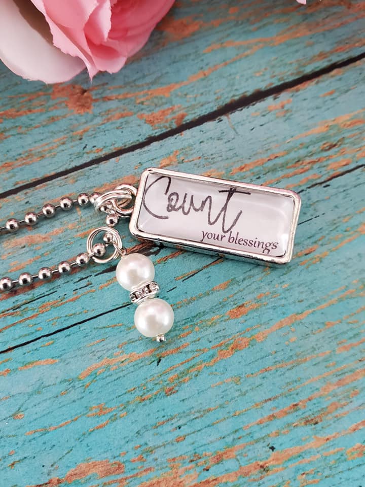 Mini Inspirational Pendant and Chain Set