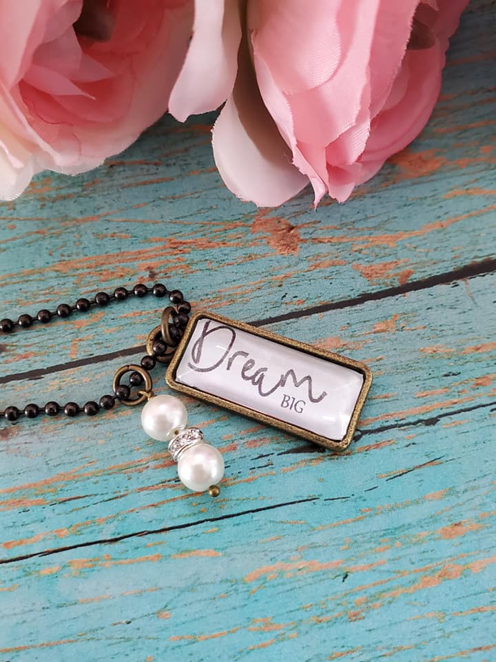 Mini Inspirational Pendant and Chain Set