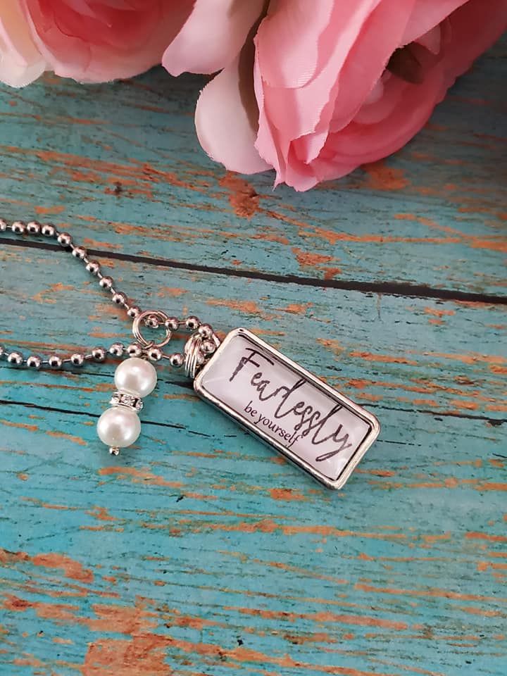 Mini Inspirational Pendant and Chain Set