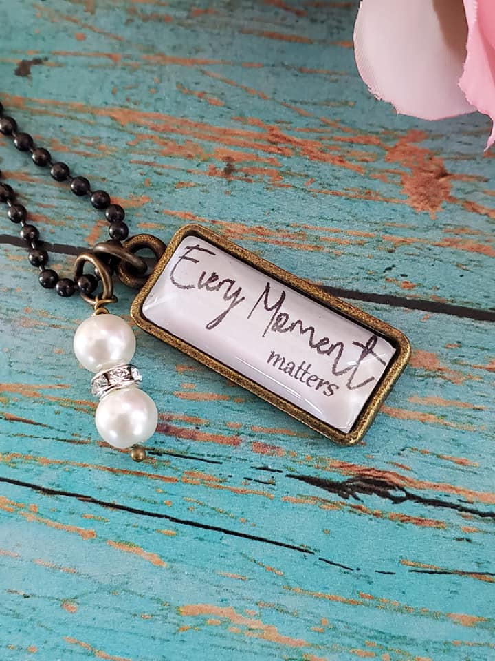 Mini Inspirational Pendant and Chain Set