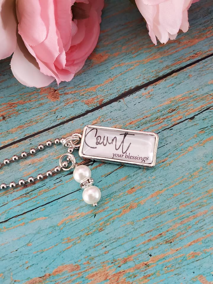 Mini Inspirational Pendant and Chain Set