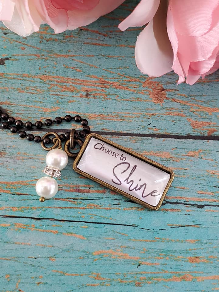 Mini Inspirational Pendant and Chain Set