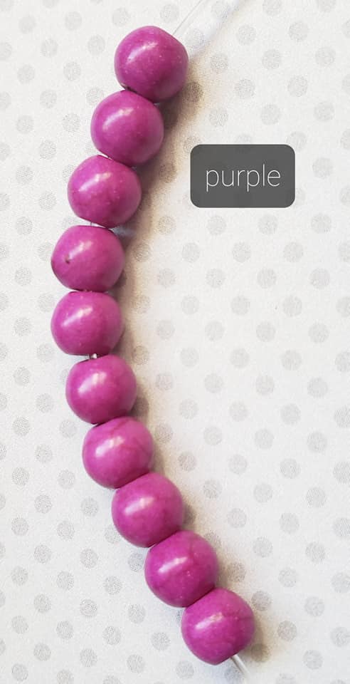 Beaded Inspirational Mantra Bracelet - SOLID COLORS