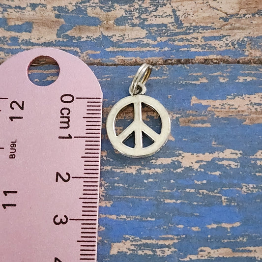 Peace Symbol Charm