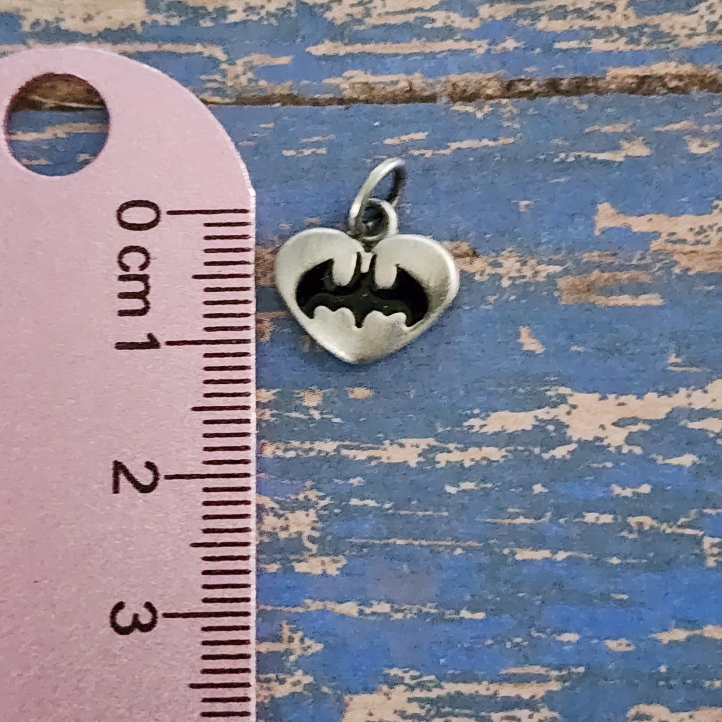 Batman Heart Charm