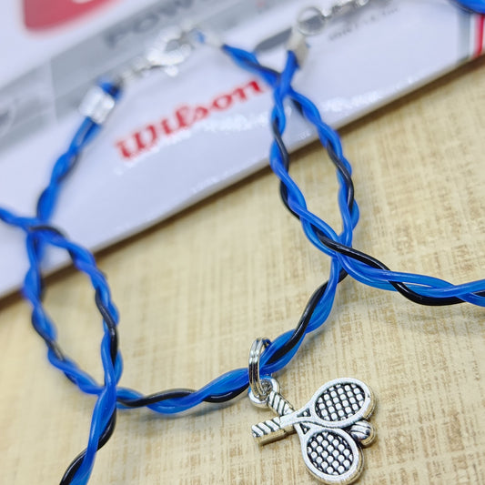 Tennis String Braclet with Charm Unique