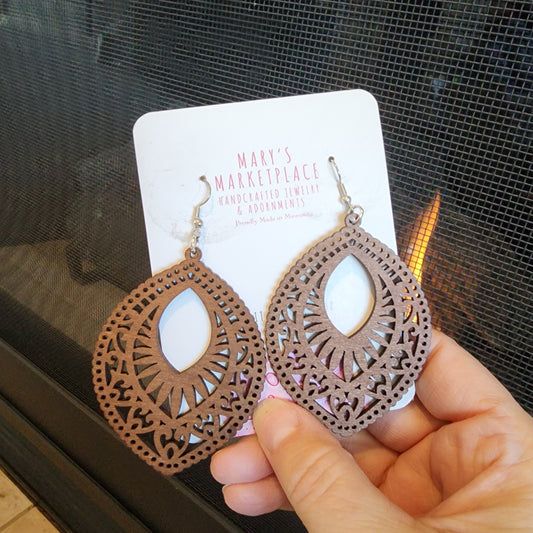 CLEARANCE - LASTS, IMPERFECTS, OVERSTOCKS - Wood Earrings