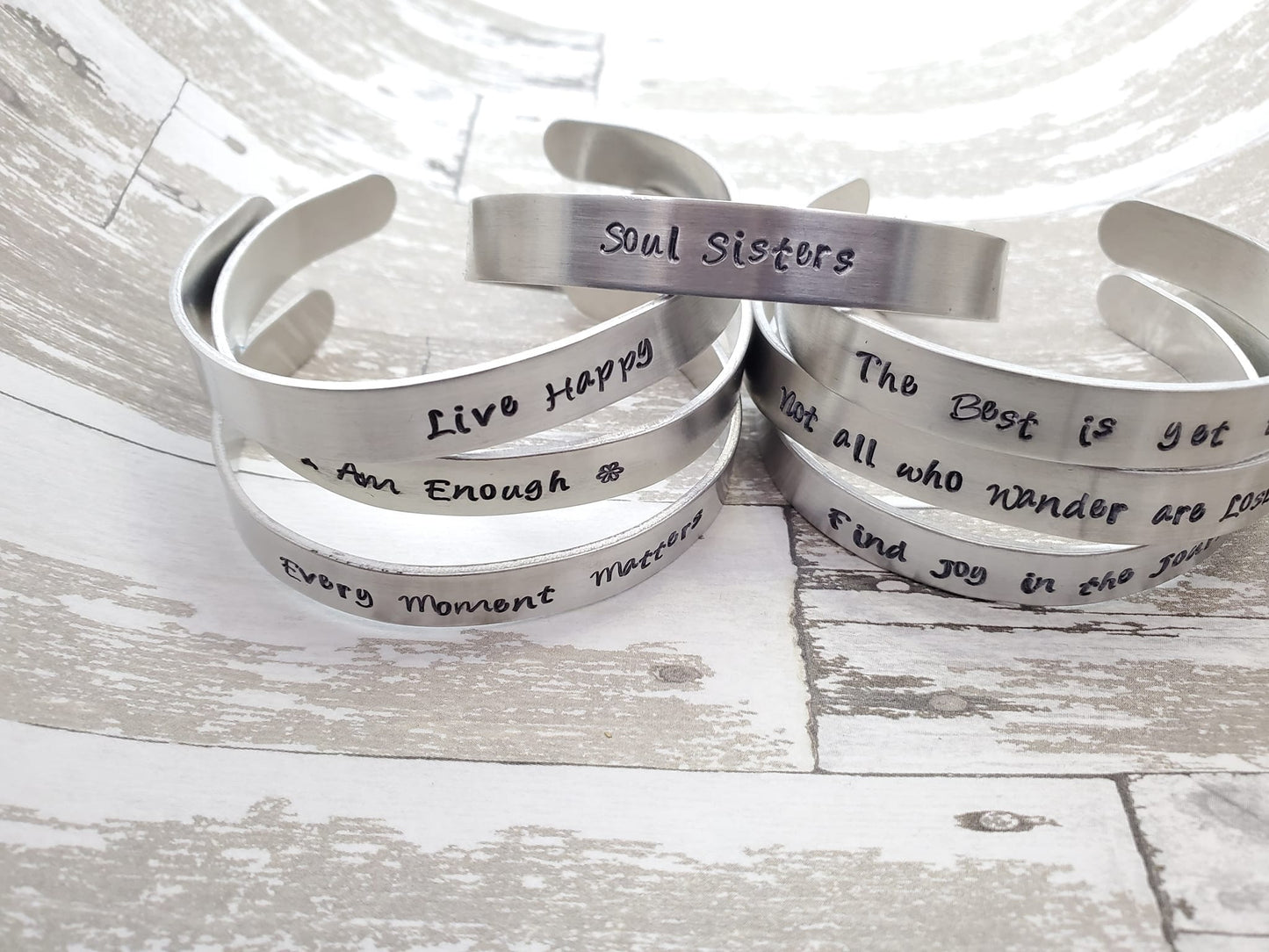 Custom Cuff Hand Stamped Bracelet