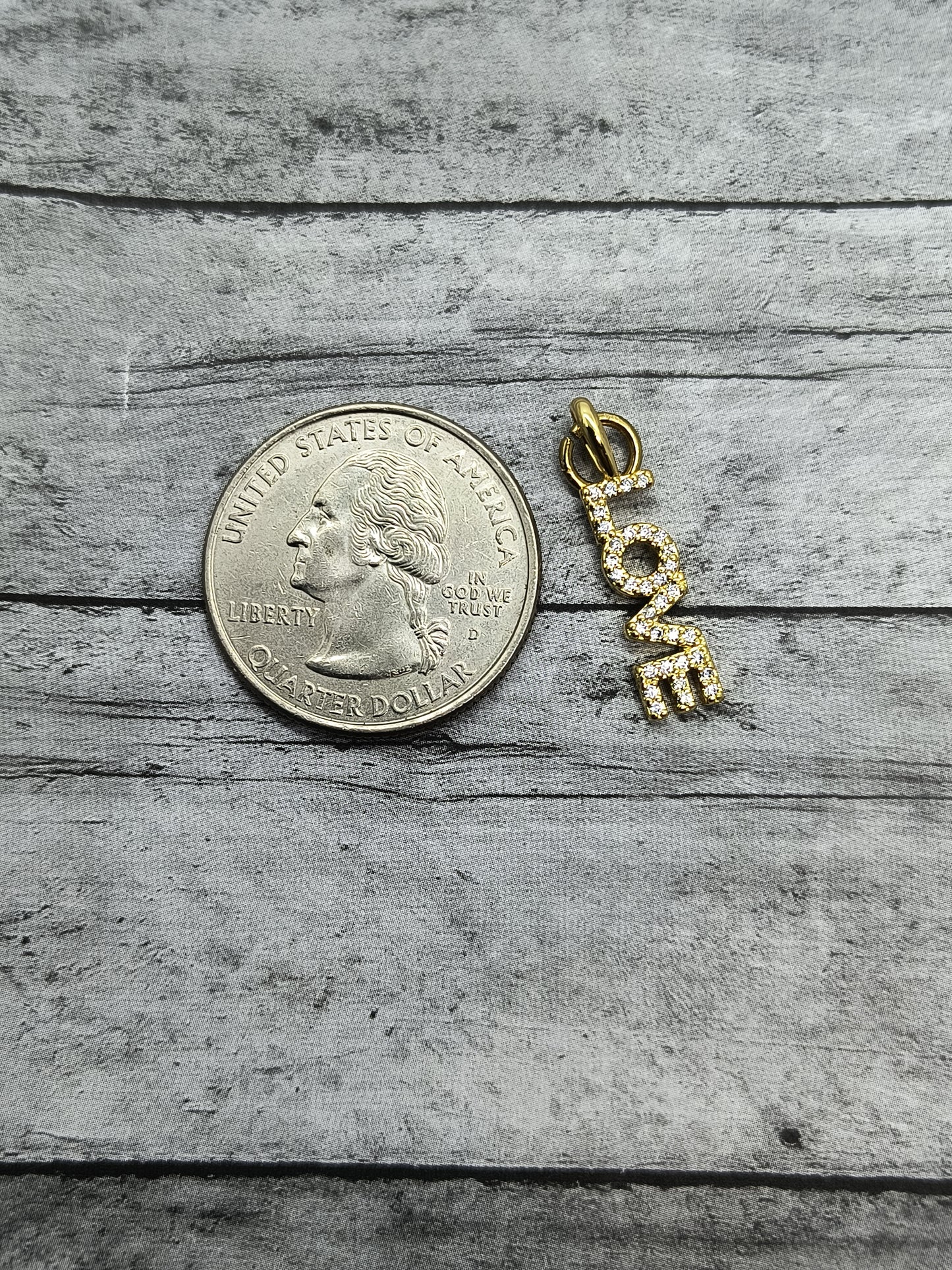 Love Pendants 18K Gold Plated