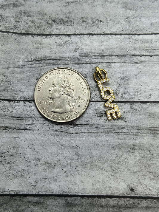 Love Pendants 18K Gold Plated