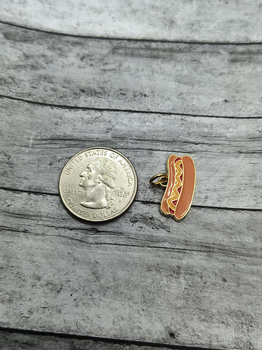 Hot Dog Charms