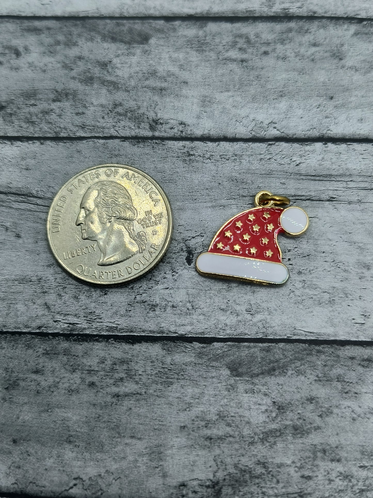 Santa Hat Charms