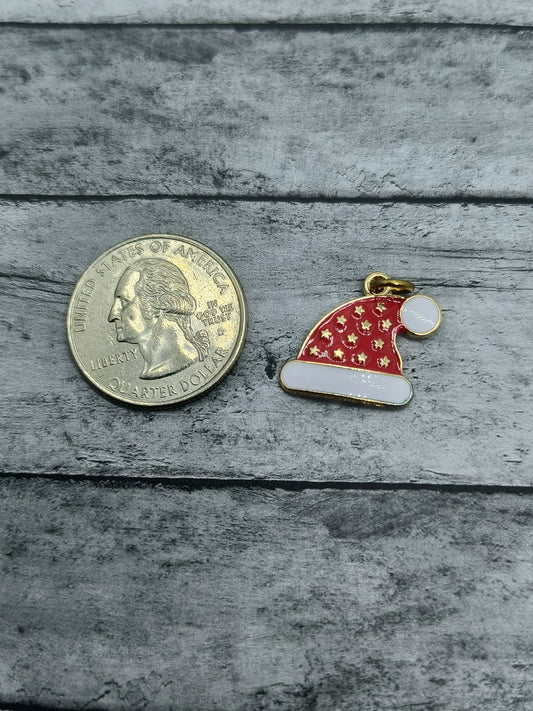 Santa Hat Charms