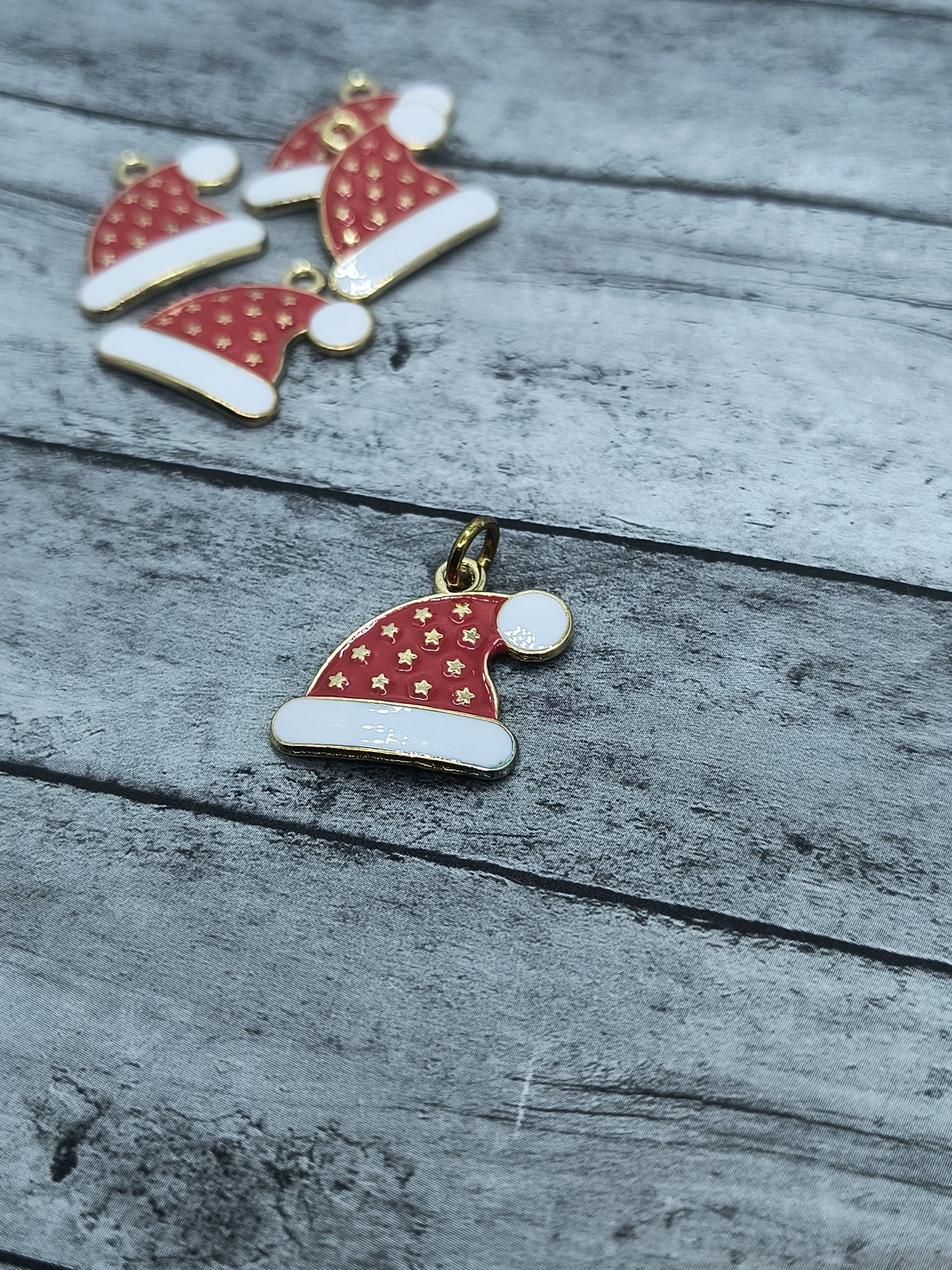 Santa Hat Charms