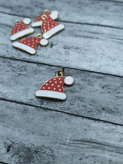 Santa Hat Charms