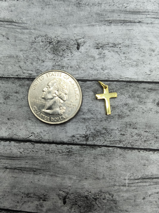 Cross Charms 18K Gold Plated