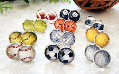 Sports Stud Earrings